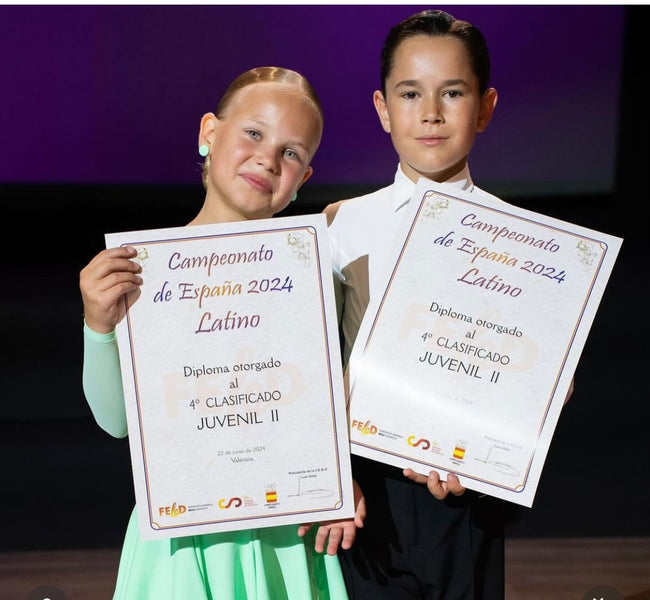 Spanish Juveniles Champions Choose Anita Flavina Dance Shoes