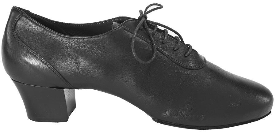 Asti Ladies Practice Dance Shoes Black Leather